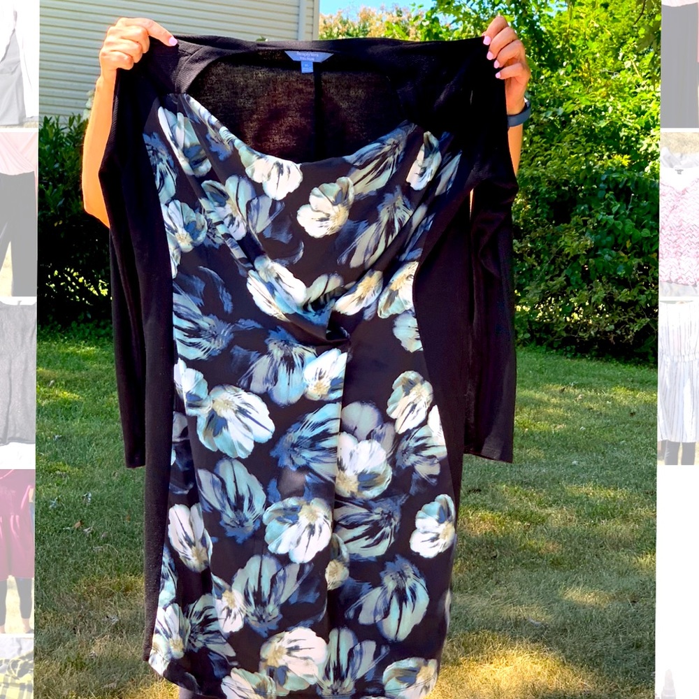 Long sleeve dress floral